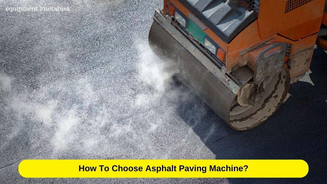 Asphalt Paving Machine Brands
